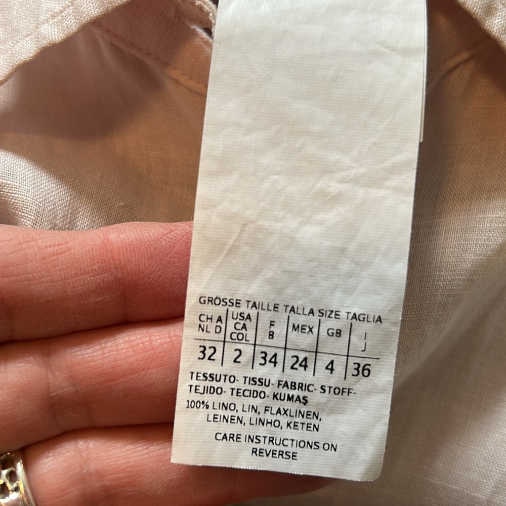 Max Mara Weekend Linen Shirt - Picture 13 of 16